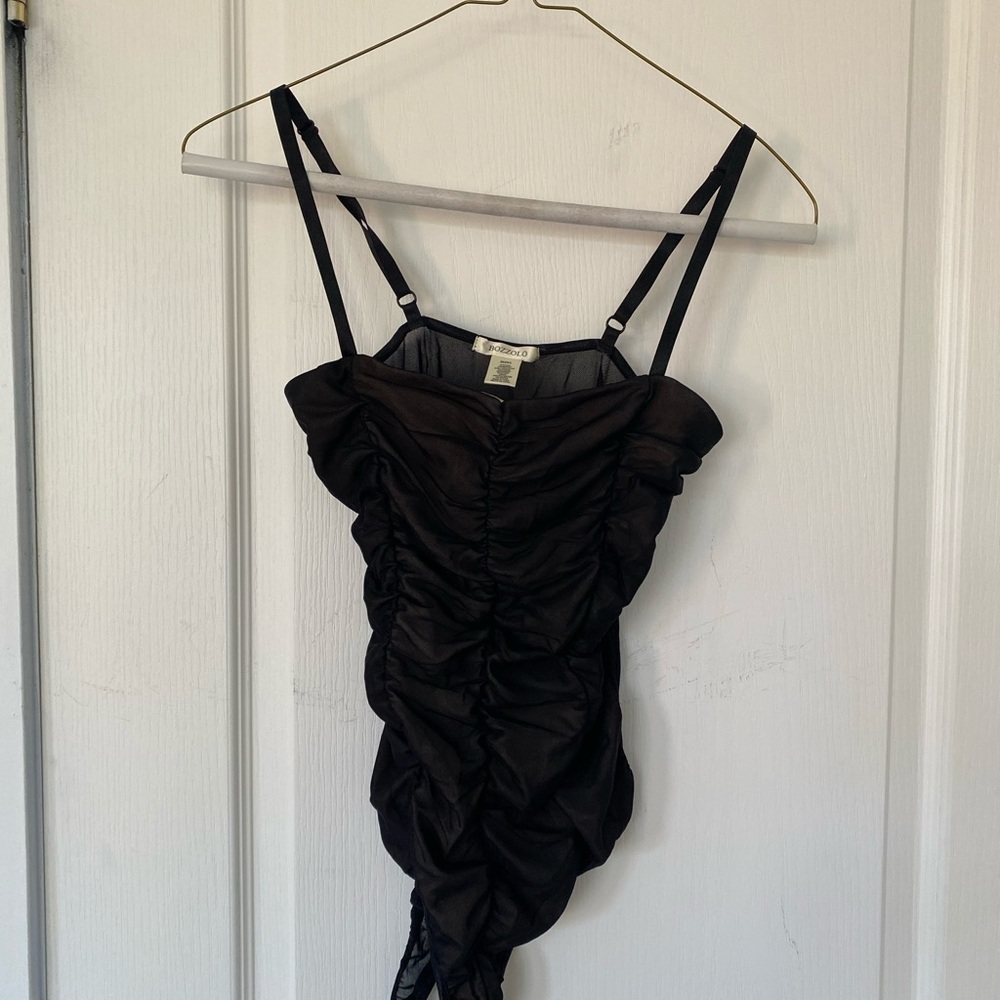 Mesh Black bodysuit